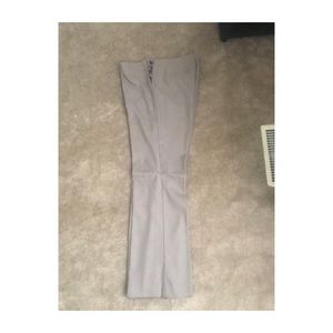 Wide leg gray pants